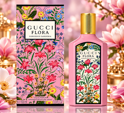 Gucci Flora Gorgeous Gardenia EDP 3.3 oz / 100 ml – Women's Luxury Perfume