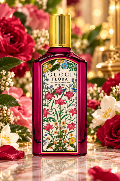 Gucci Flora Gorgeous Gardenia Intense EDP 3.3 oz / 100 ml – Women's Perfume