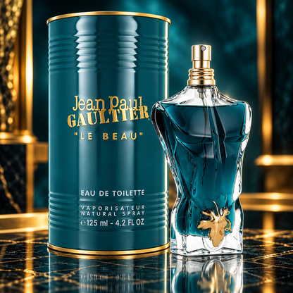Jean Paul Gaultier Le Beau Eau de Toilette 4.2 oz / 125 ml for Men - Fragrance Collection