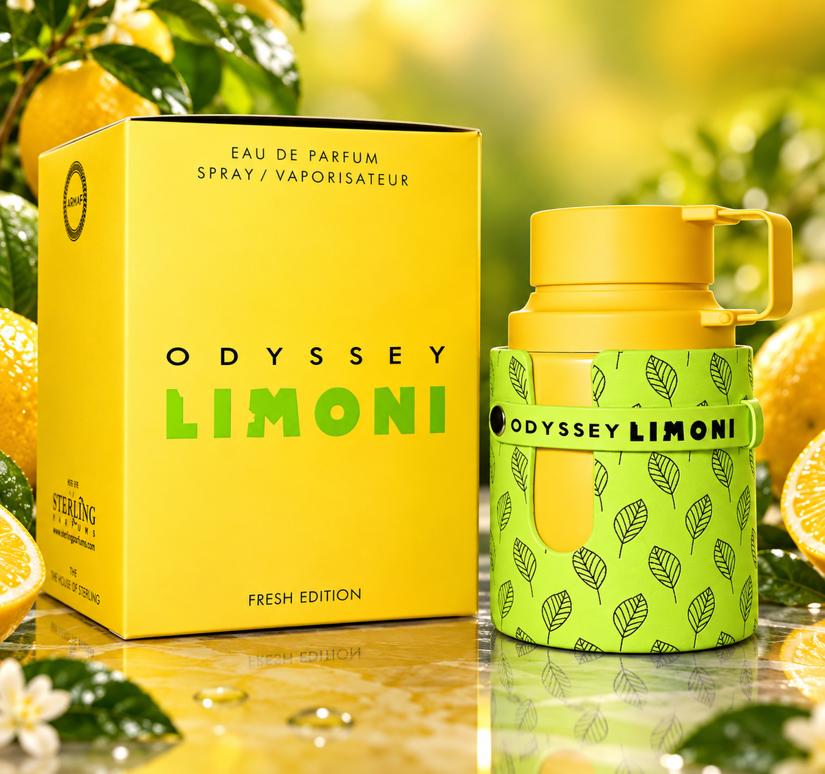 Armaf Odyssey Limoni Fresh Eau de Parfum 3.4 oz / 100 ml Unisex Fragrance