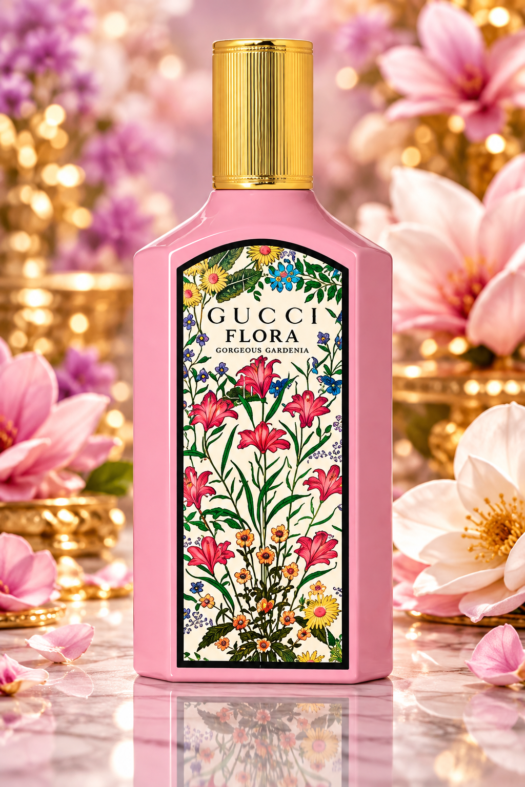 Gucci Flora Gorgeous Gardenia EDP 3.3 oz / 100 ml – Women's Luxury Perfume