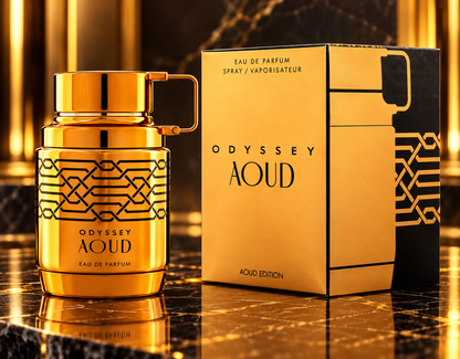 Armaf Odyssey Aoud Edition Eau de Parfum 3.4 oz / 100 ml for Men – New in Box